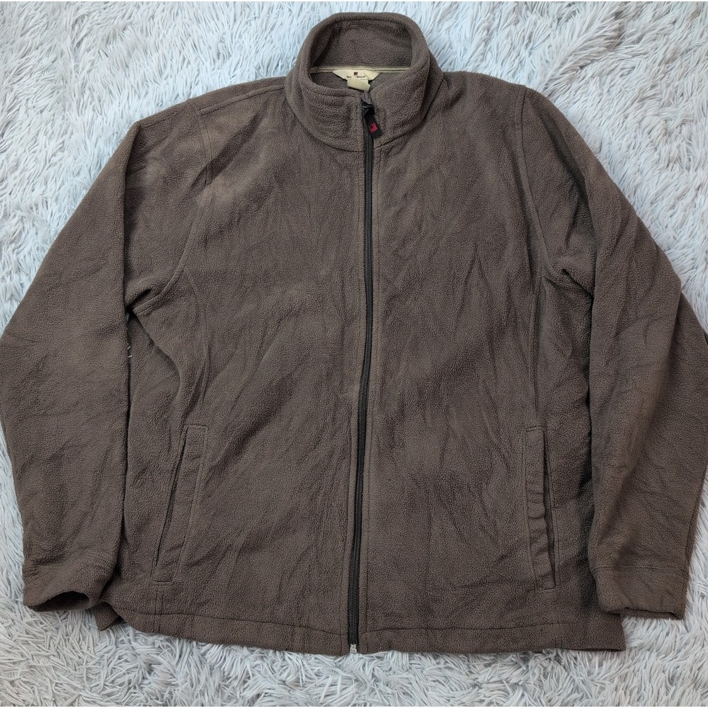 Woolrich Jacket Womens L Fleece Zip Up Soft Comfort Pockets Lightweight Active